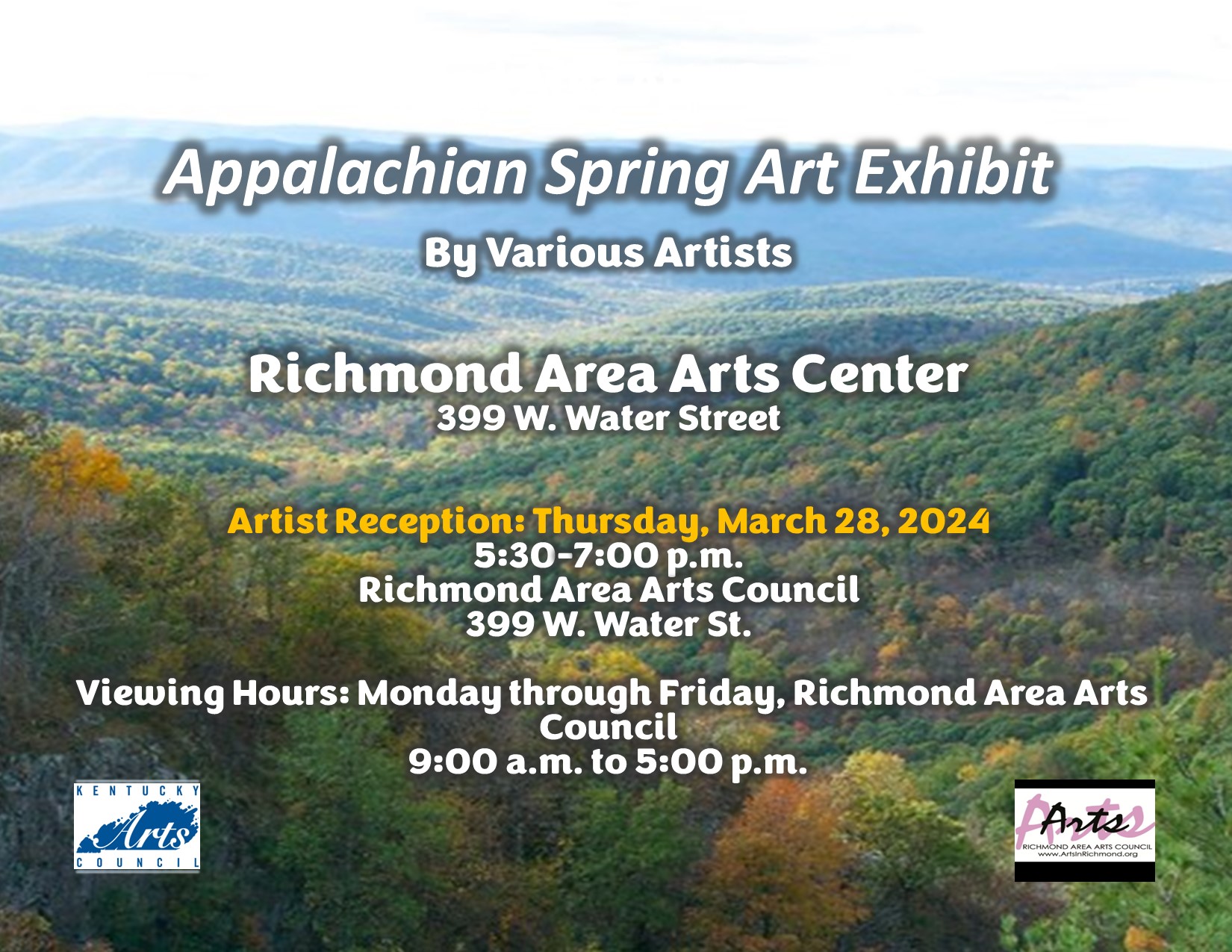 Appalachian Spring Art Exhibit
