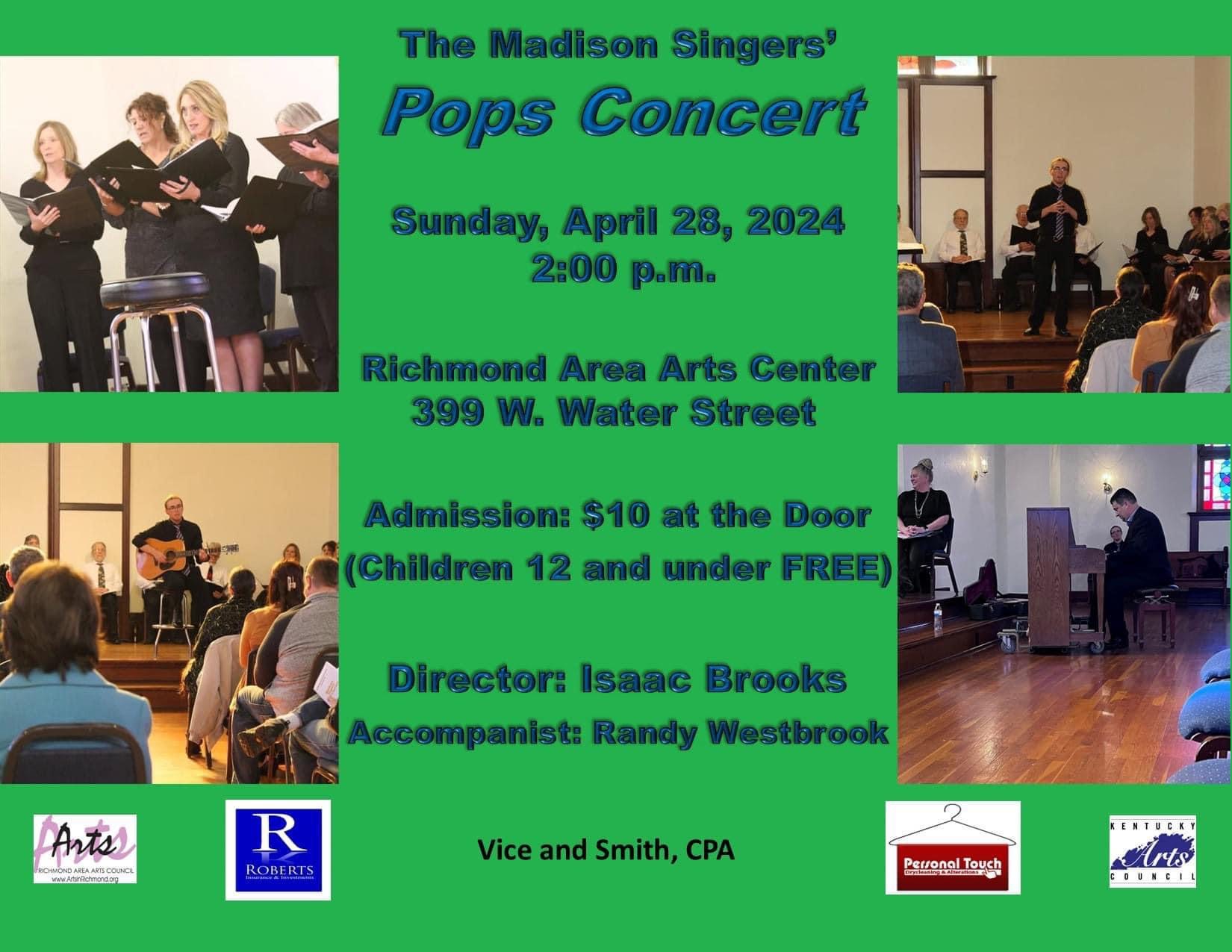 Richmond Area Arts Council Madison Singers Concert