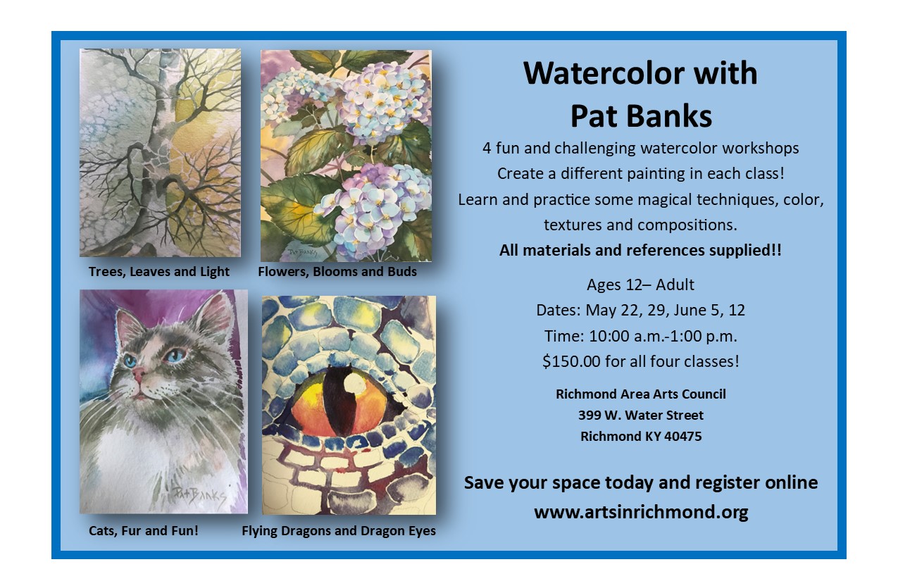 Pat Banks Watercolor course