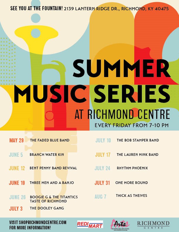 Summer Music Series at the Richmond Centre - Every Friday from 7PM - 10PM